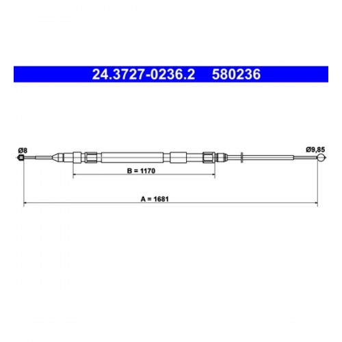 EL FREN TELİ SOL E60-61