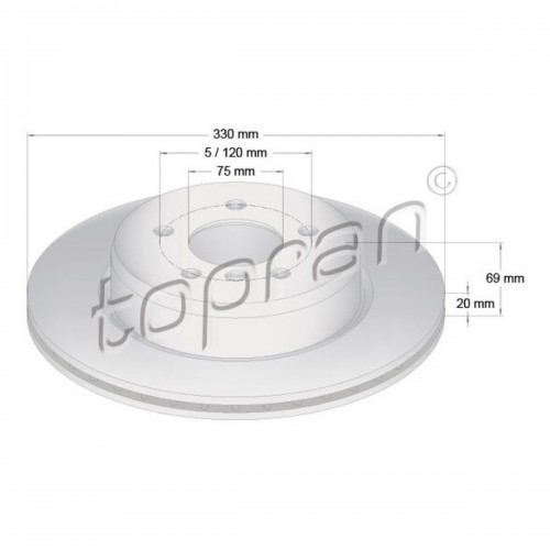 FREN DİSKİ ARKA F10-F10 FLCİ-F11-F11 LCİ-F18-F18 LCİ