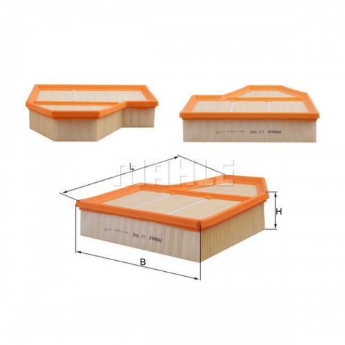 HAVA FİLTRESİ SOL E60-E61-E63-E64 M5-M6 03-10