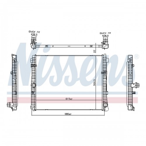 SU RADYATORU BRAZING BMW (G20, G21, G22, G23, G28, G29) / B46, B48